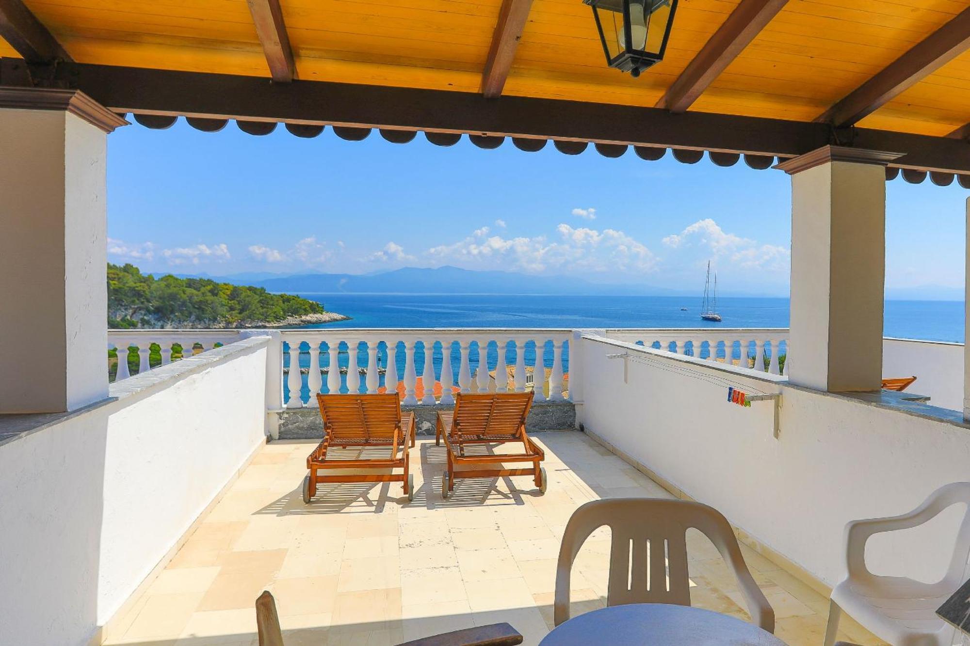Apartament Vista Mare Faros Gaios Zewnętrze zdjęcie